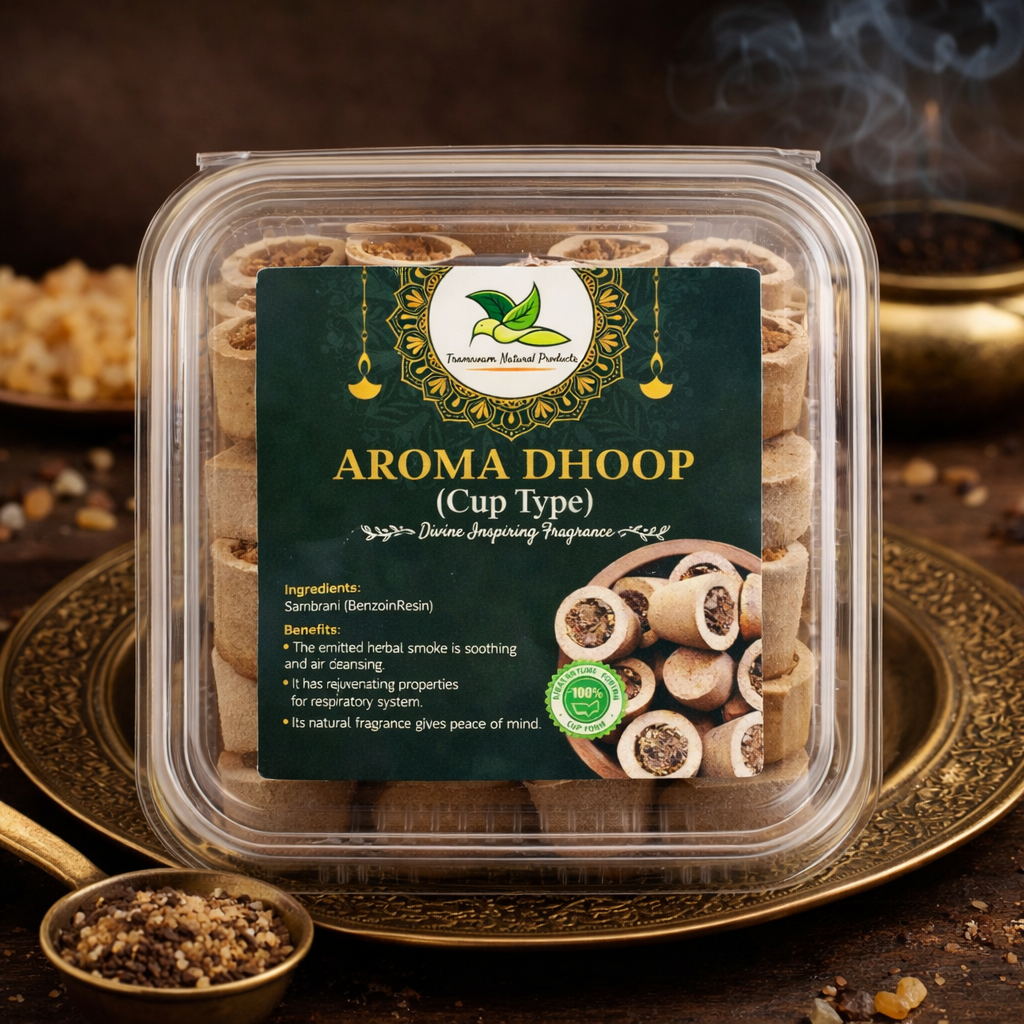Aroma Dhoop – Cup Type ( 1 box - 10 pieces)